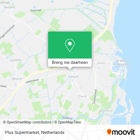 Plus Supermarket kaart