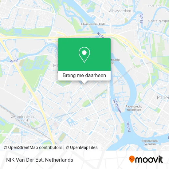 NIK Van Der Est kaart