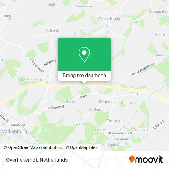 Overhekerhof kaart