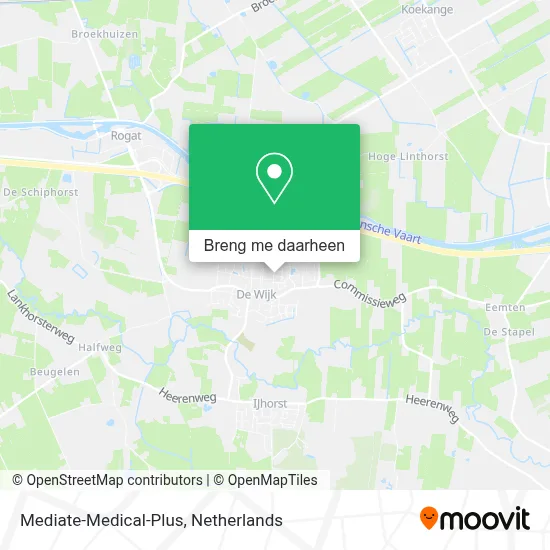 Mediate-Medical-Plus kaart