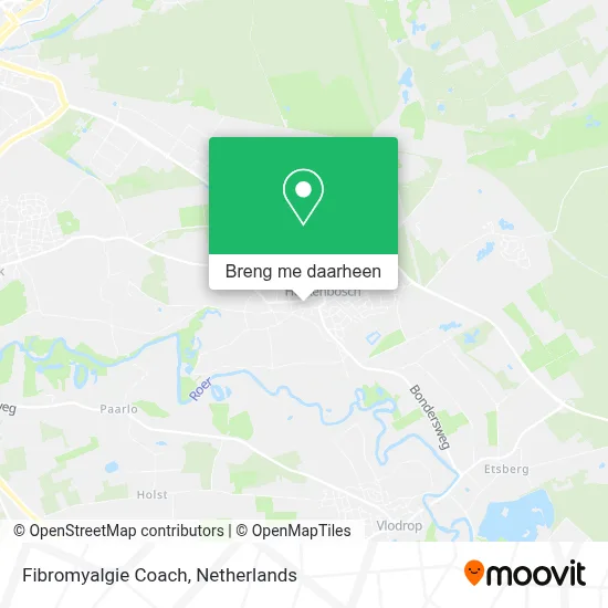 Fibromyalgie Coach kaart