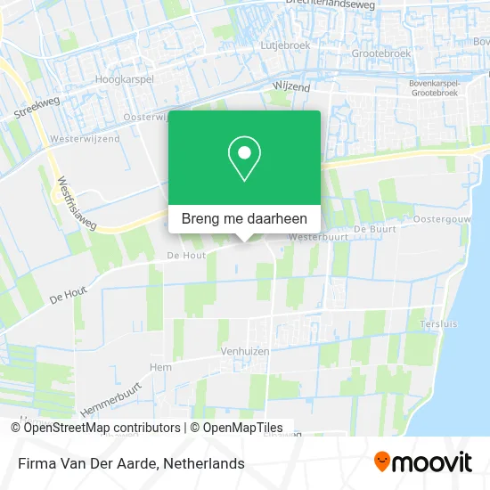 Firma Van Der Aarde kaart
