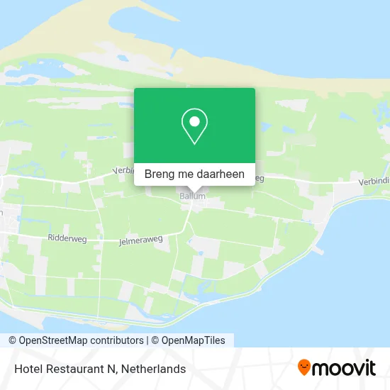 Hotel Restaurant N kaart