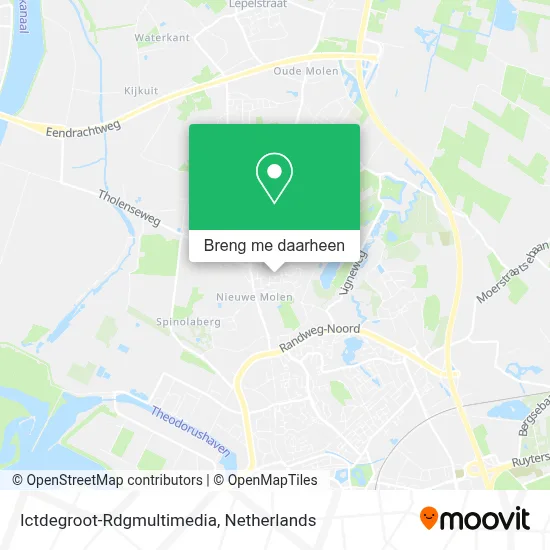 Ictdegroot-Rdgmultimedia kaart