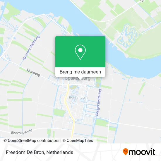 Freedom De Bron kaart