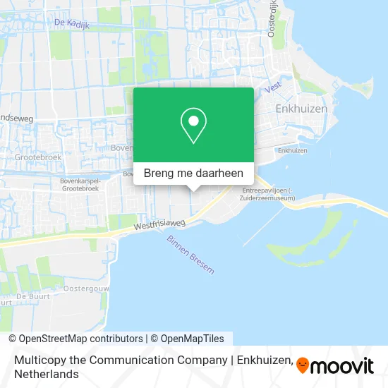 Multicopy the Communication Company | Enkhuizen kaart