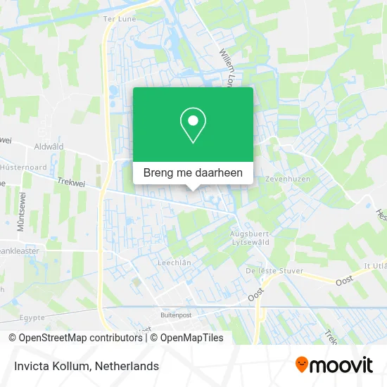 Invicta Kollum kaart