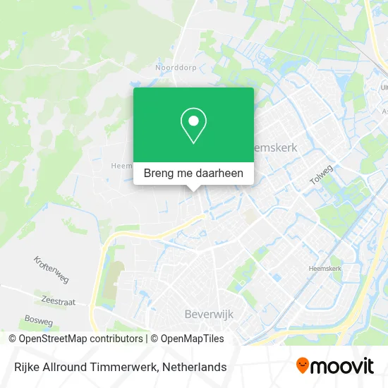 Rijke Allround Timmerwerk kaart