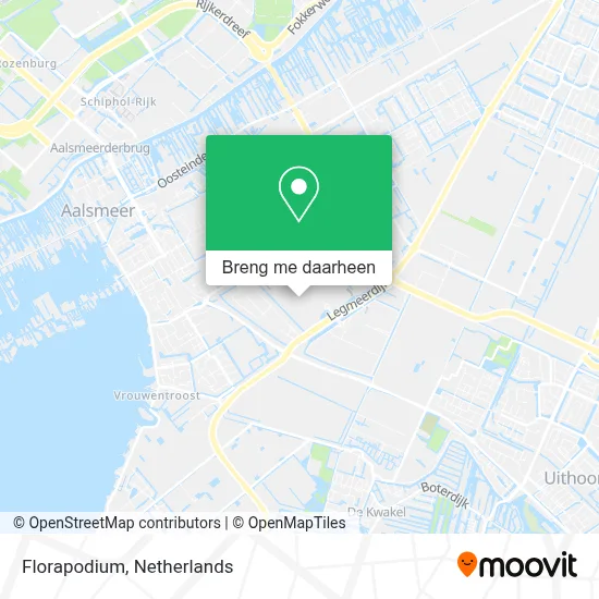 Florapodium kaart