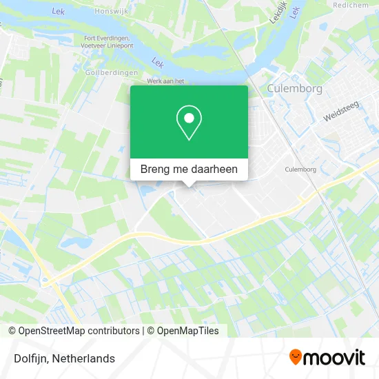 Dolfijn kaart