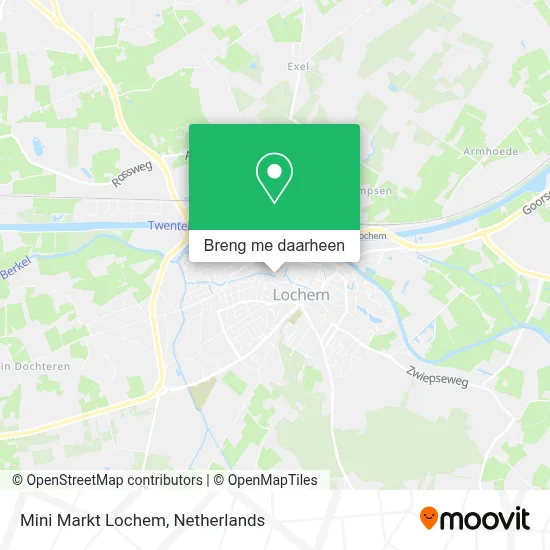 Mini Markt Lochem kaart