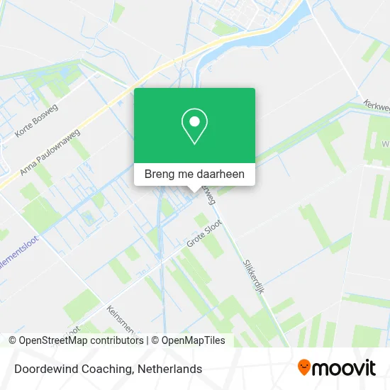 Doordewind Coaching kaart