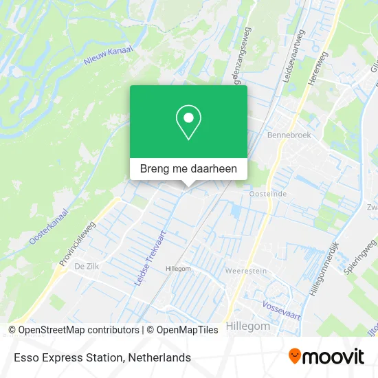 Esso Express Station kaart