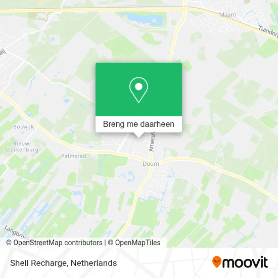 Shell Recharge kaart