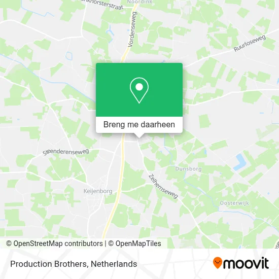 Production Brothers kaart