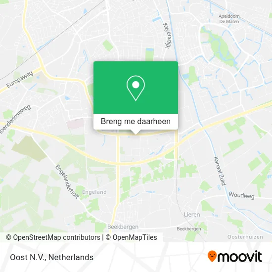 Oost N.V. kaart