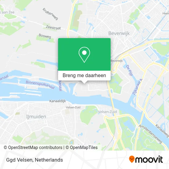Ggd Velsen kaart