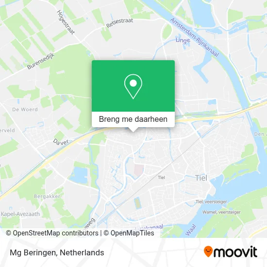 Mg Beringen kaart