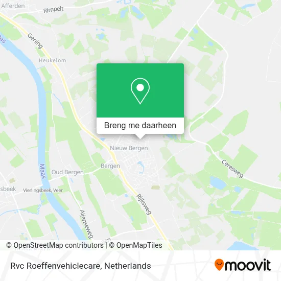 Rvc Roeffenvehiclecare kaart