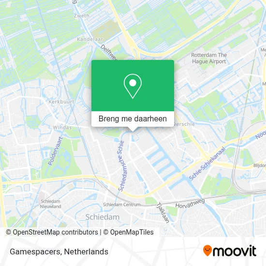 Gamespacers kaart