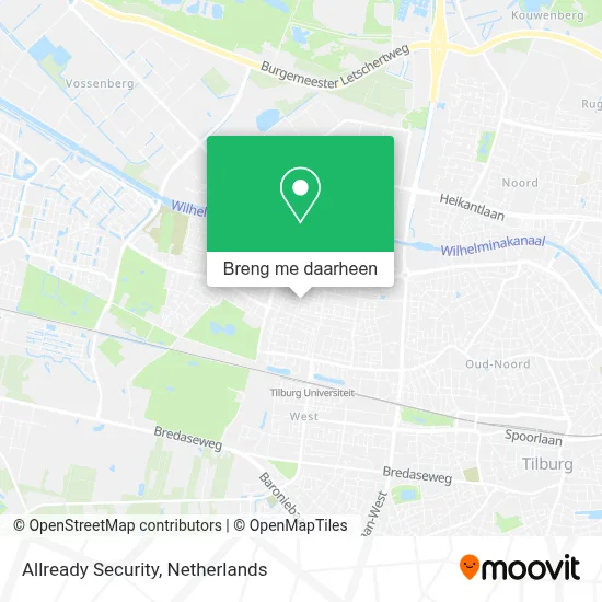 Allready Security kaart