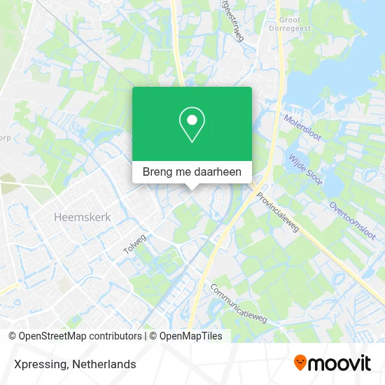 Xpressing kaart