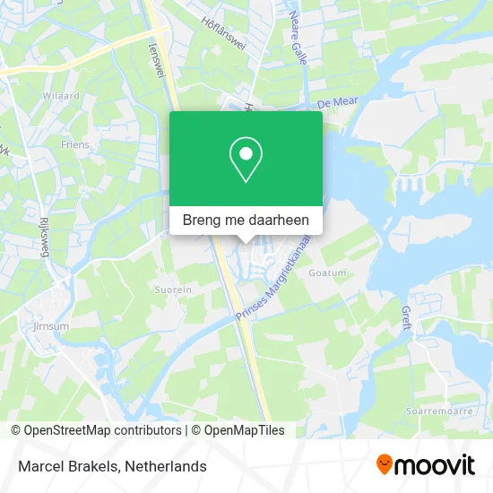Marcel Brakels kaart