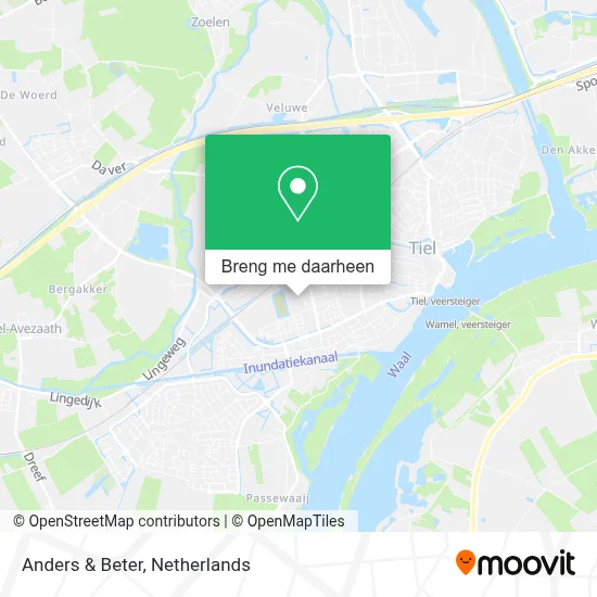 Anders & Beter kaart