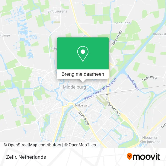 Zefir kaart