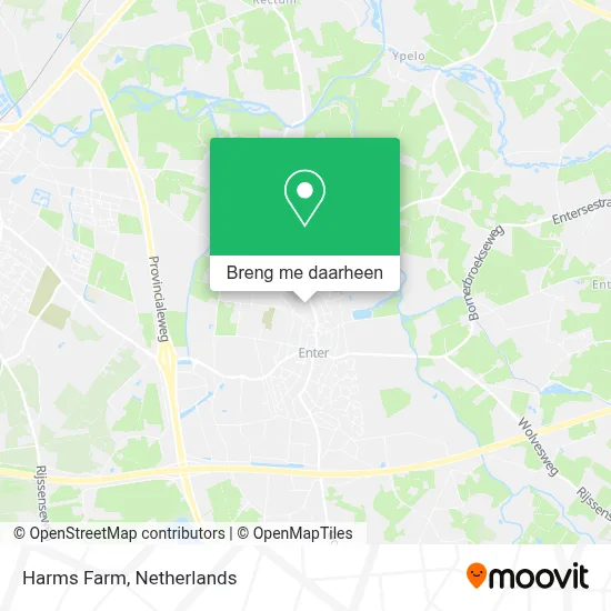 Harms Farm kaart