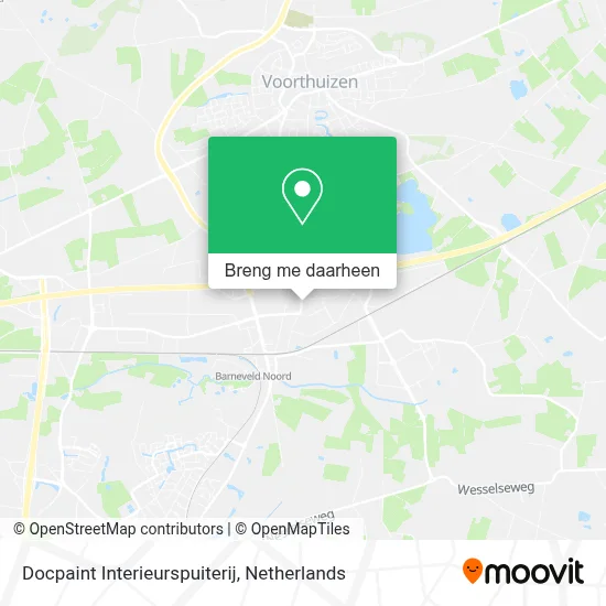 Docpaint Interieurspuiterij kaart