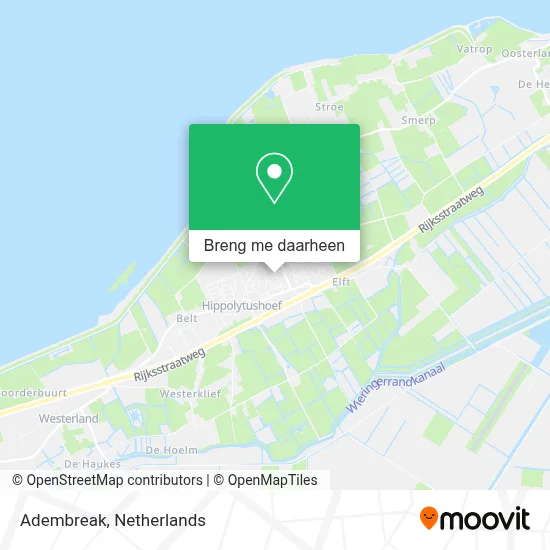 Adembreak kaart