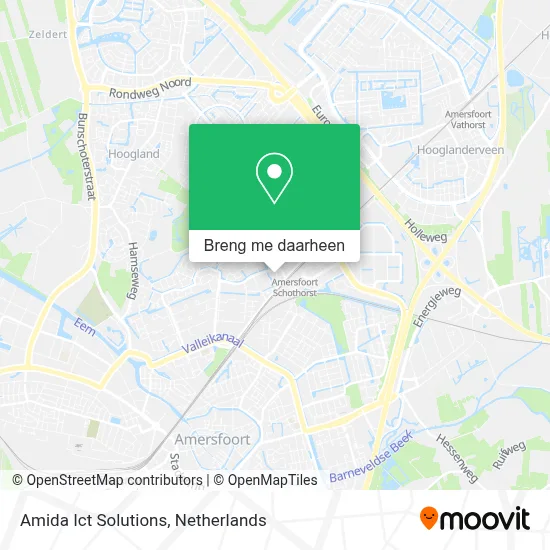 Amida Ict Solutions kaart