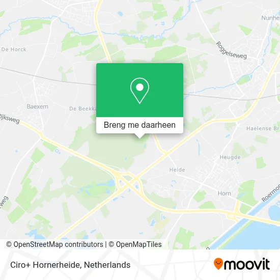 Ciro+ Hornerheide kaart