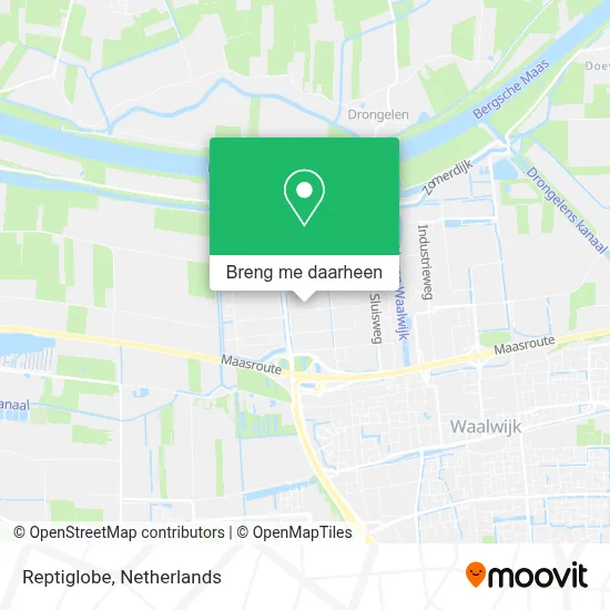 Reptiglobe kaart