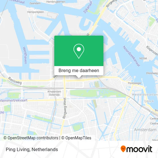 Ping Living kaart