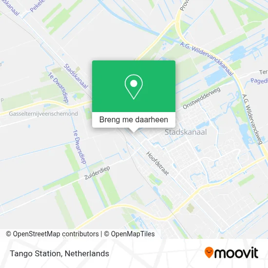 Tango Station kaart