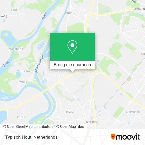 Typisch Hout kaart