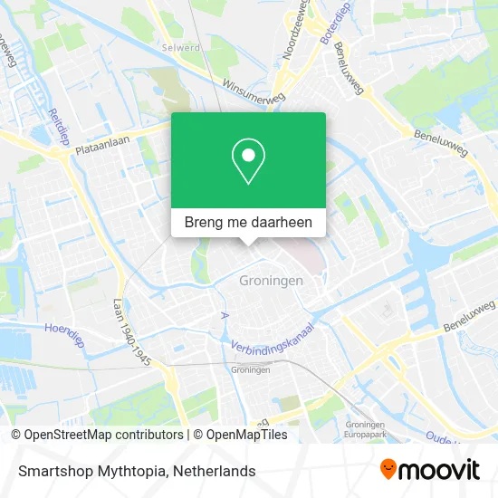 Smartshop Mythtopia kaart