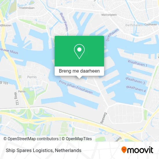 Ship Spares Logistics kaart