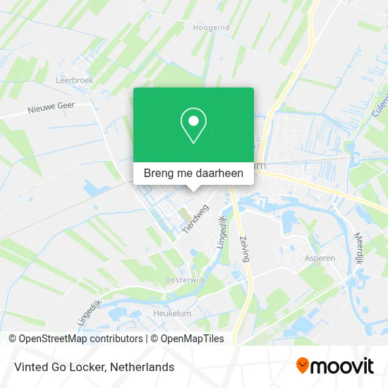 Vinted Go Locker kaart