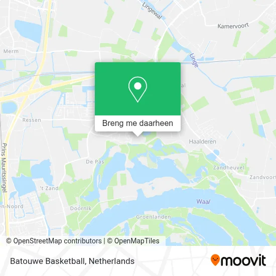Batouwe Basketball kaart