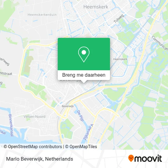 Marlo Beverwijk kaart