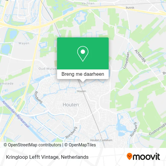 Kringloop Lefft Vintage kaart