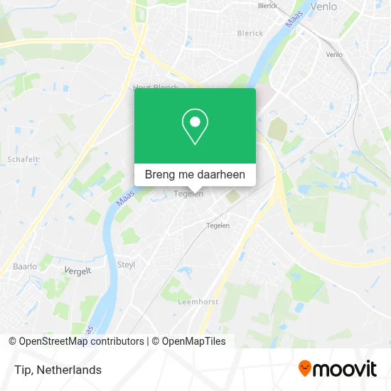 Tip kaart