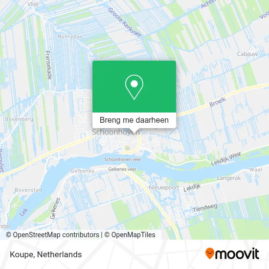 Koupe kaart