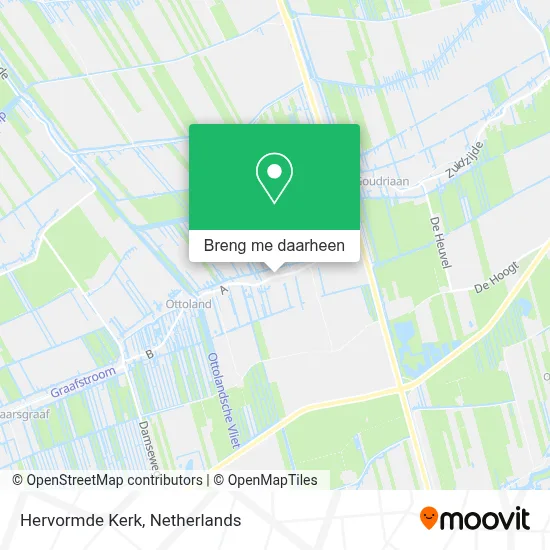 Hervormde Kerk kaart