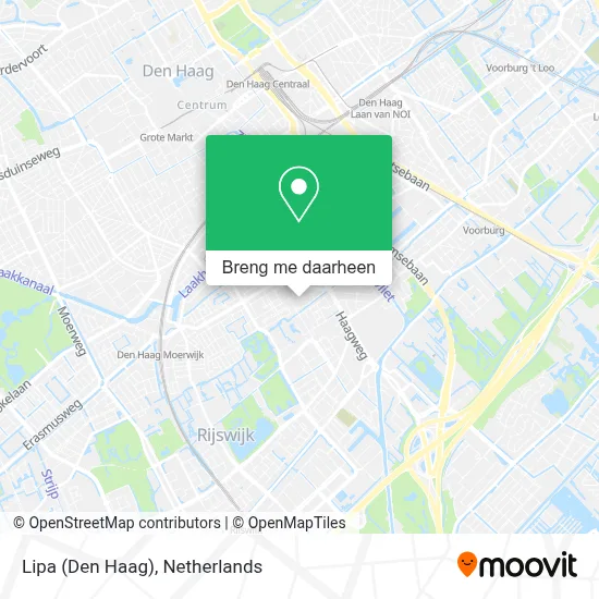 Lipa (Den Haag) kaart