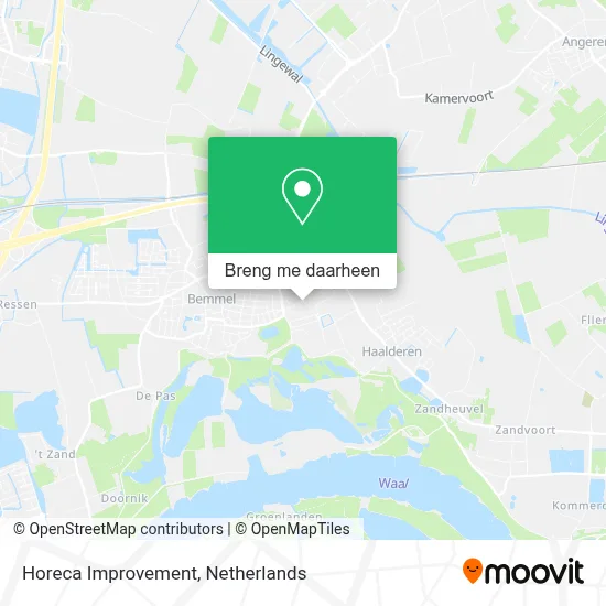 Horeca Improvement kaart