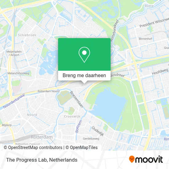 The Progress Lab kaart